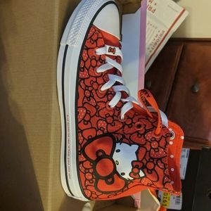 Converse hello Kitty shoes